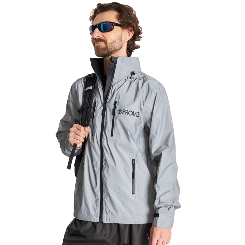 Proviz Reflect360 Men's Reflective Waterproof Hooded Jacket-3